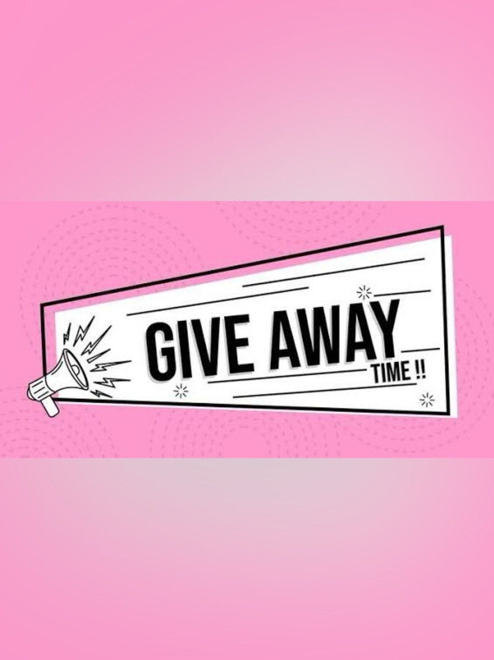 Give away Thank You!